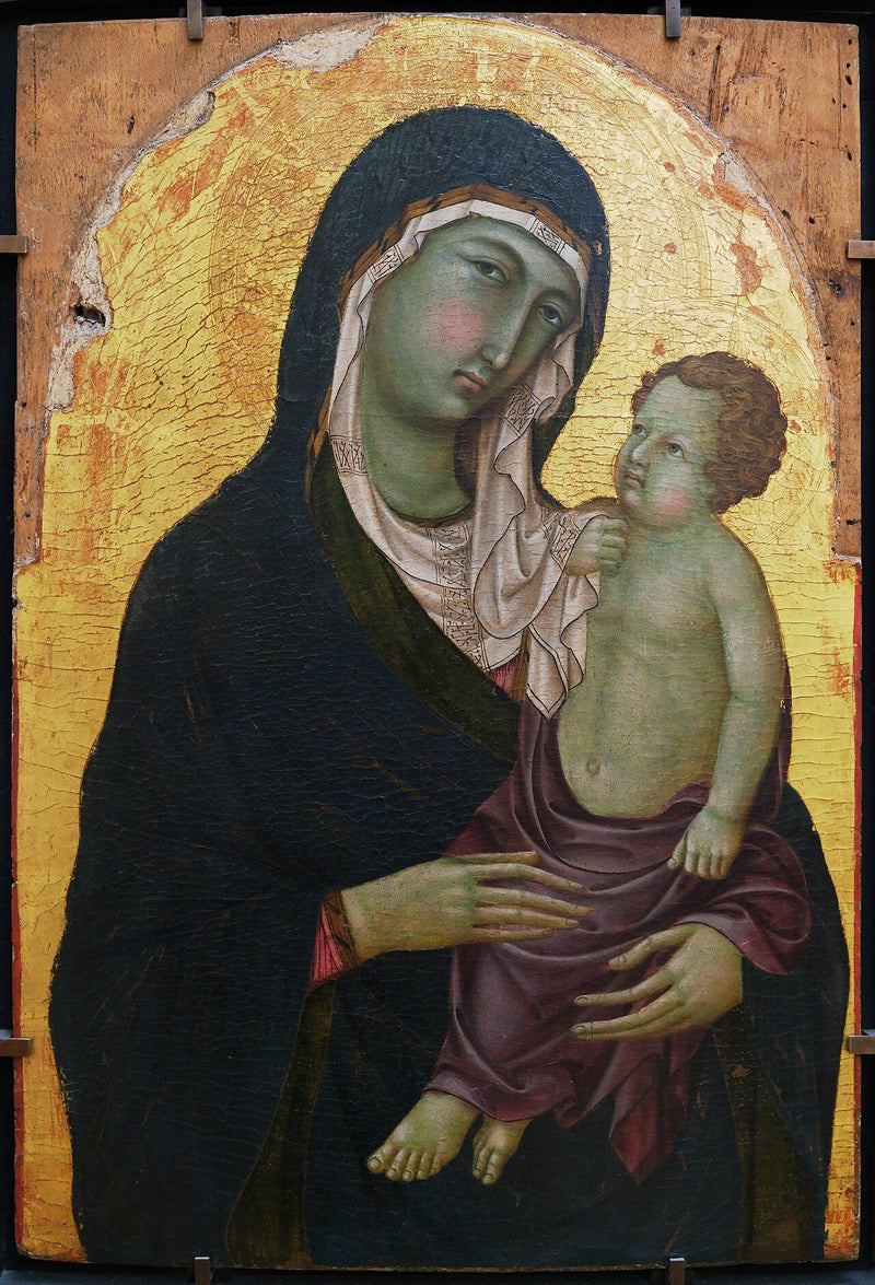 La Virgen y el Niño - Ugolino di Nerio