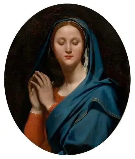 La Virgen - Jean-Auguste-Dominique Ingres