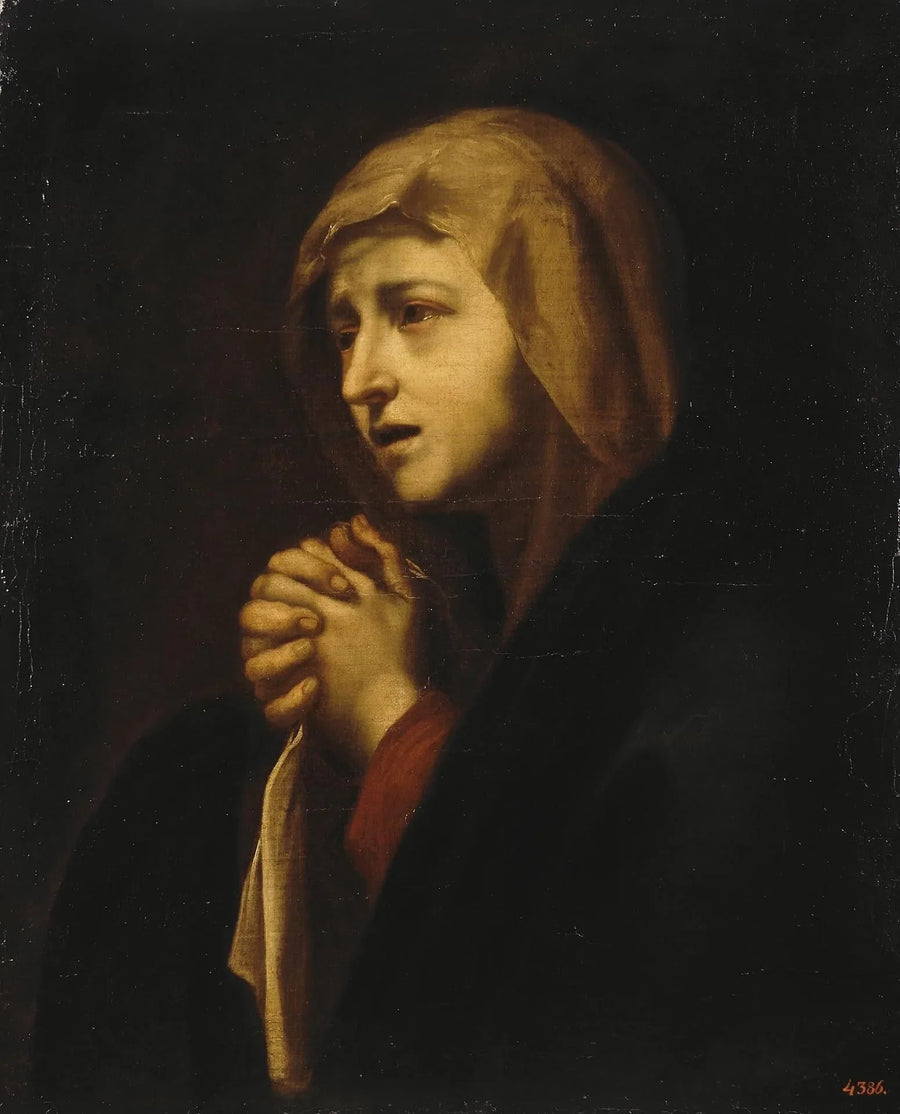 La Virgen María en duelo - Jusepe de Ribera