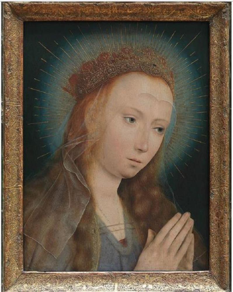 La Virgen María en oración - Quentin Metsys