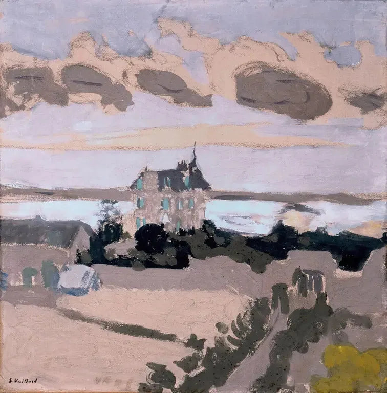La villa Les Écluses en Saint-Jacut-de-la-Mer - Édouard Vuillard