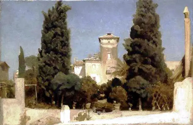 La Villa Malta en Roma - Frederic Leighton