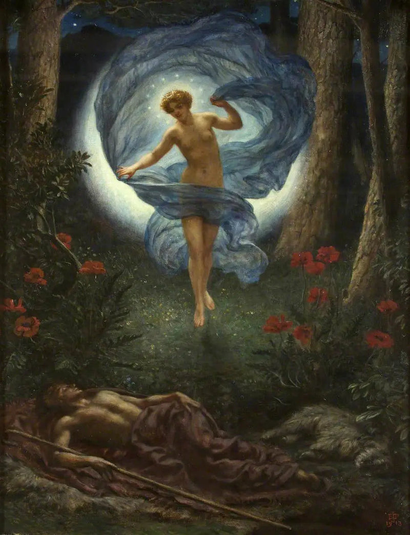La visión de Endimión - Edward Poynter