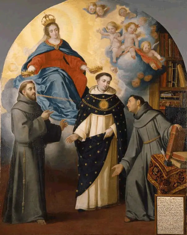 La visión de Fray Lauterio - Bartolomé Esteban Murillo