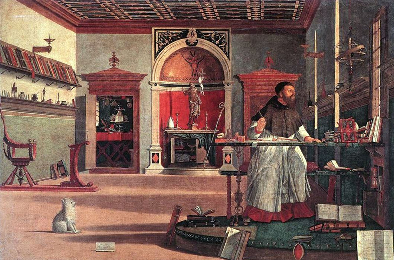 La visión de san Agustín - Vittore Carpaccio