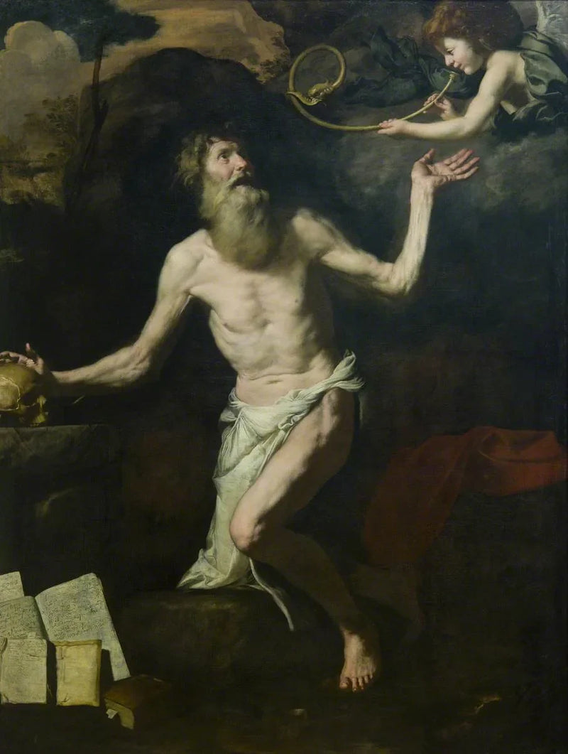 La visión de san Jerónimo - Jusepe de Ribera