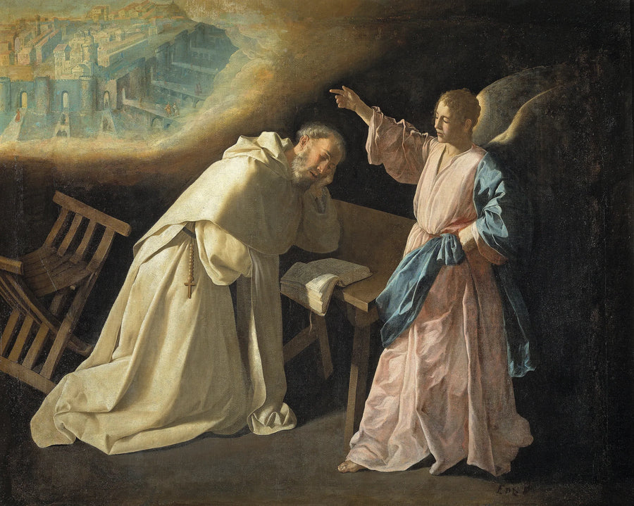 La visión de san Pedro Nolasque - Francisco de Zurbarán
