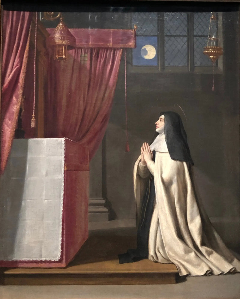 La visión de Santa Juliana de Cornillon - Philippe de Champaigne
