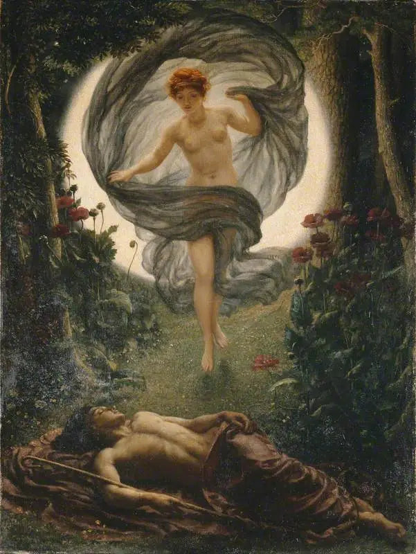 La visión de Endimión - Edward Poynter