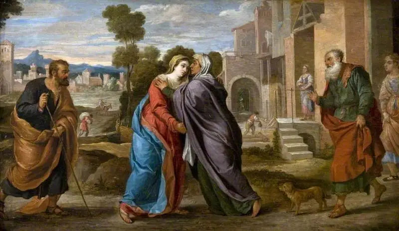 La Visitación (según Jacopo Palma el Viejo) - David Teniers el Joven