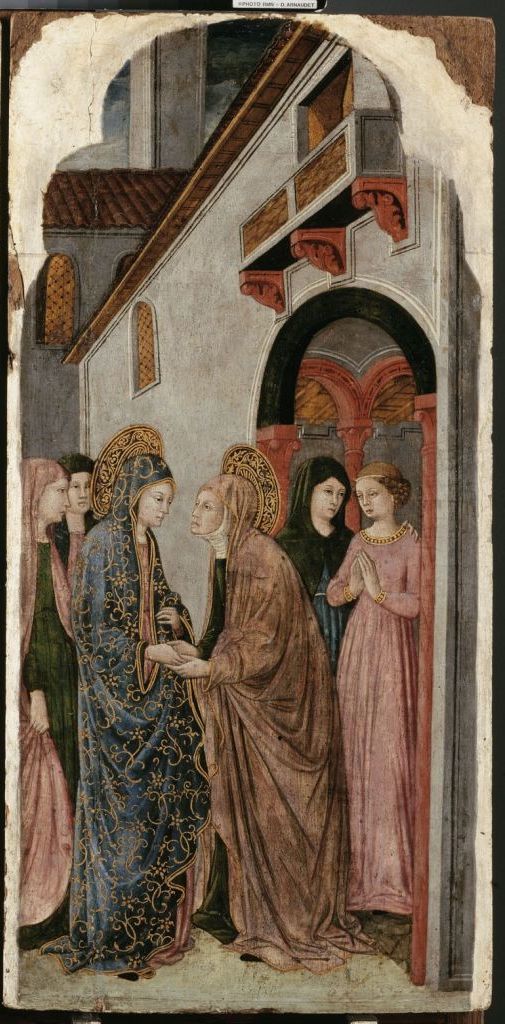 La Visitación - Giovanni Francesco da Rimini