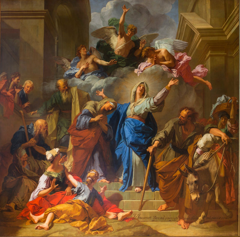La Visitación - Jean-Baptiste Jouvenet