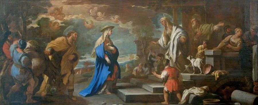 La Visitación - Luca Giordano