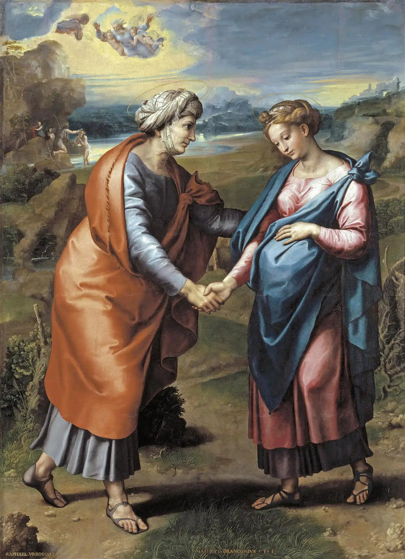 La Visitación - Rafael Sanzio