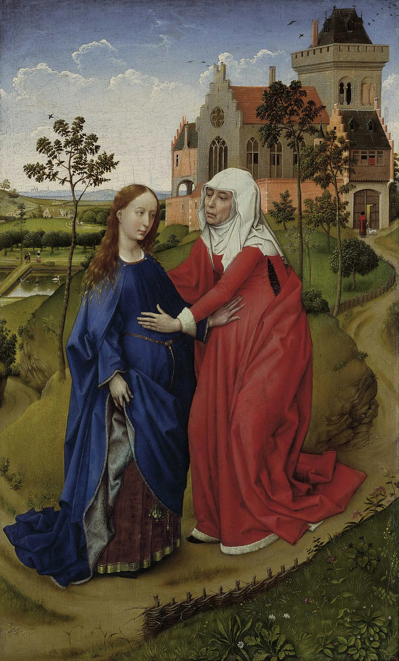 La Visitación - Rogier van der Weyden