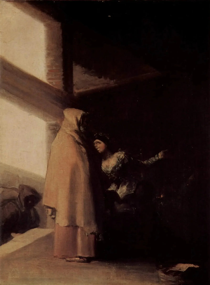 La visita del hermano - Francisco de Goya
