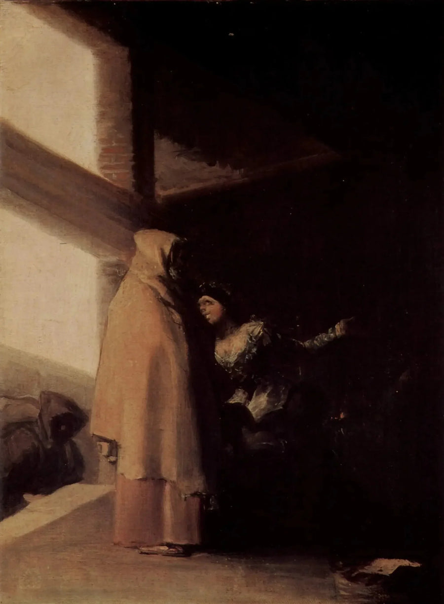La visita del hermano - Francisco de Goya