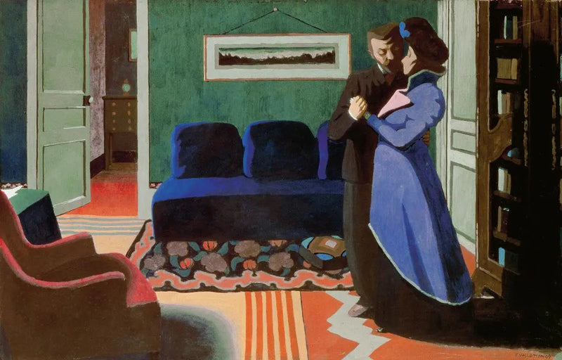 La Visita - Félix Vallotton