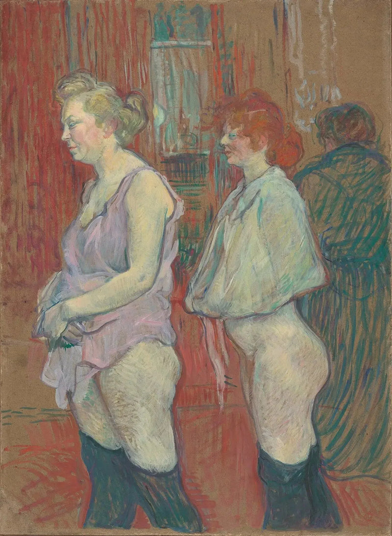 La Visita médica - Henri de Toulouse-Lautrec