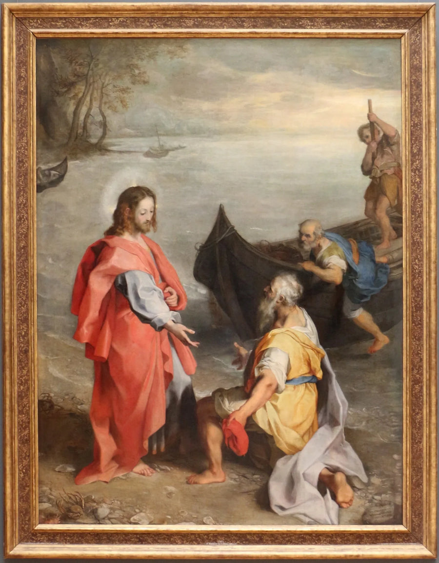 La vocación de san Pedro y de san Andrés - Federico Barroci
