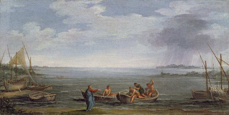 La vocación de san Pedro y de san Andrés - Pietro da Cortona