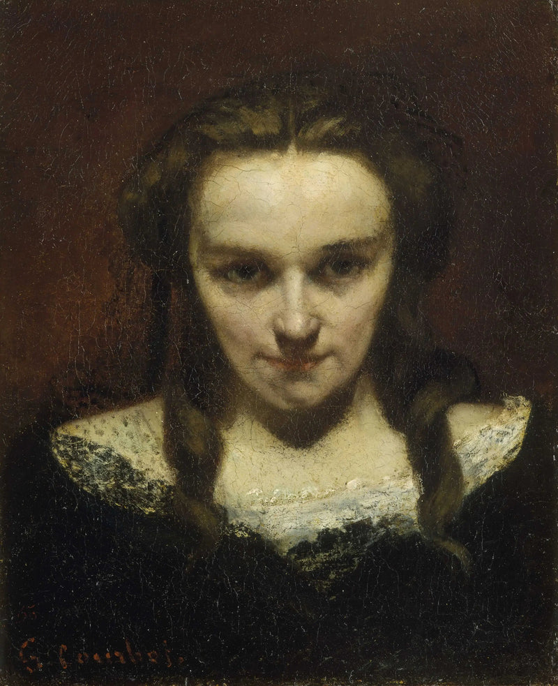La Vidente - Gustave Courbet