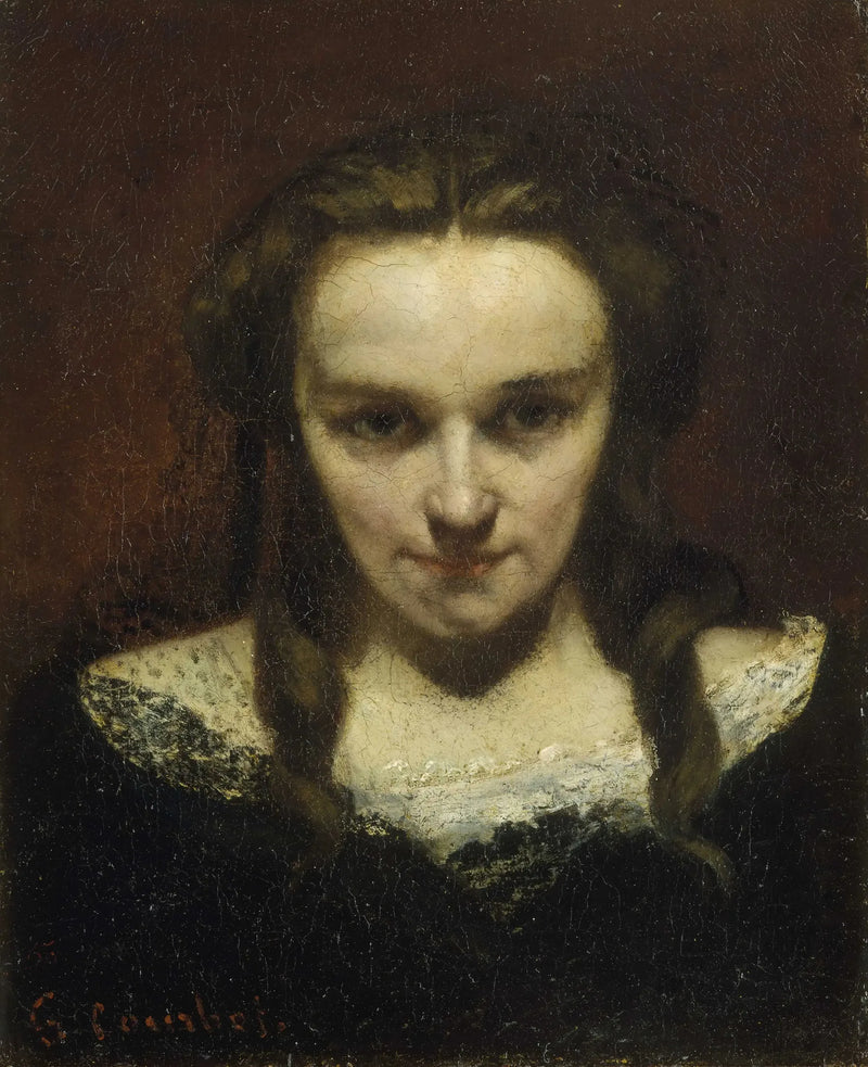 La Vidente - Gustave Courbet