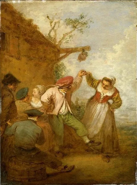 La verdadera alegría - Antoine Watteau