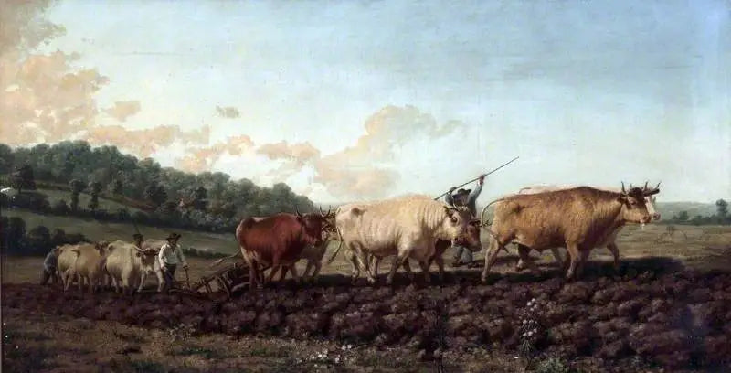 Trabajo en Nivernais - Rosa Bonheur