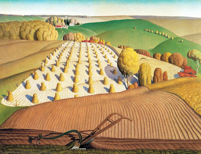 Labour d’automne - Grant Wood - Alpha Reproduction