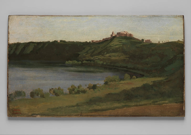 Albano y Castel Gandolfo - Jean-Baptiste Camille Corot