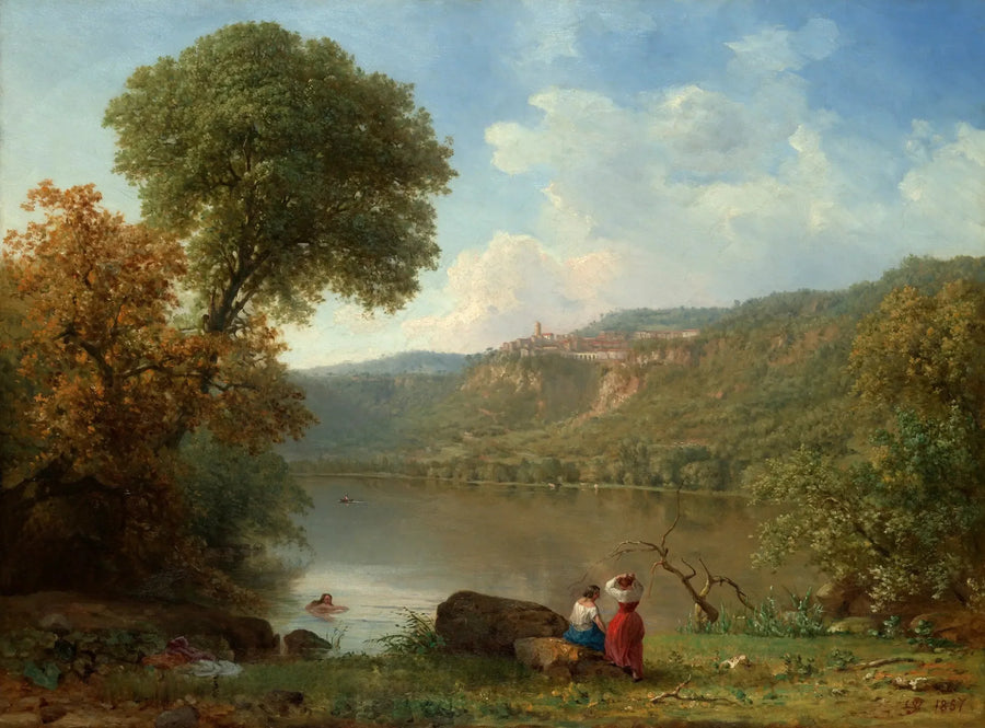 Lago de Nemi - George Inness