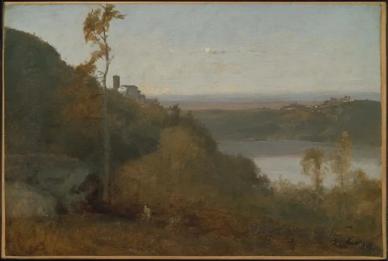 Lago de Nemi - George Inness