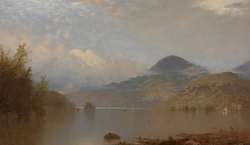 Lac George, Montaña Negra - John Frederick Kensett