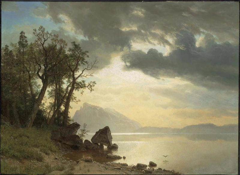 Lac Tahoe, California - Albert Bierstadt