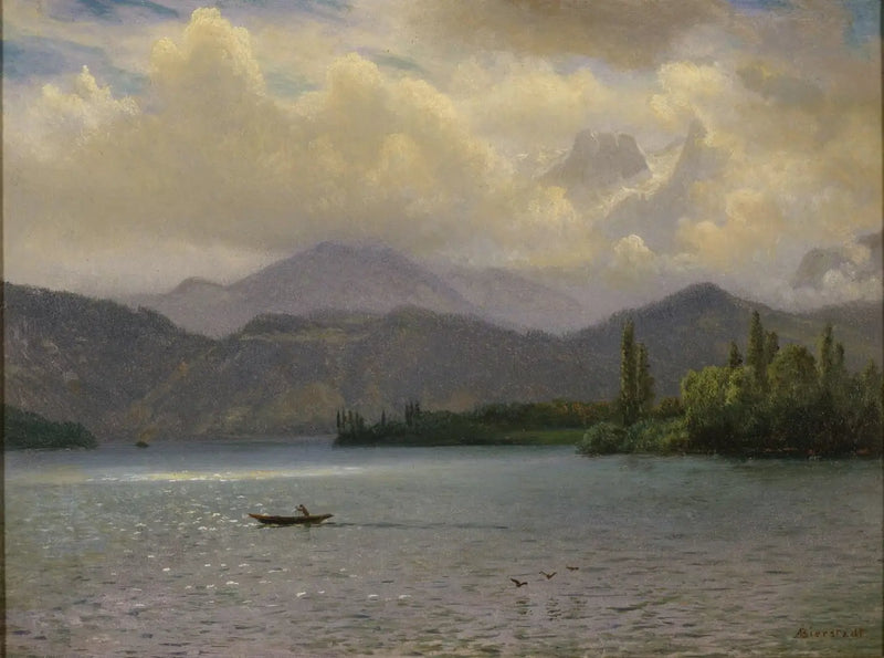 Lac Tahoe, California - Albert Bierstadt