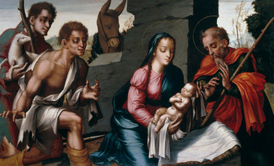 L’Adoration des bergers - Luis de Morales - Alpha Reproduction