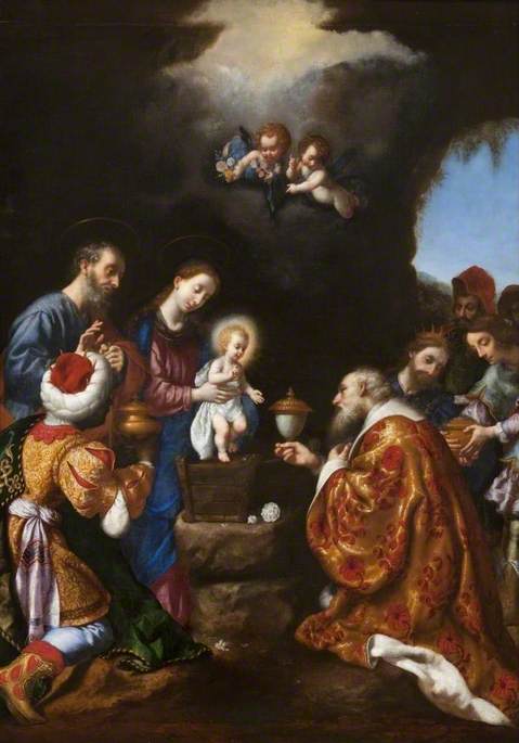 La Adoración de los Reyes Magos - Carlo Dolci