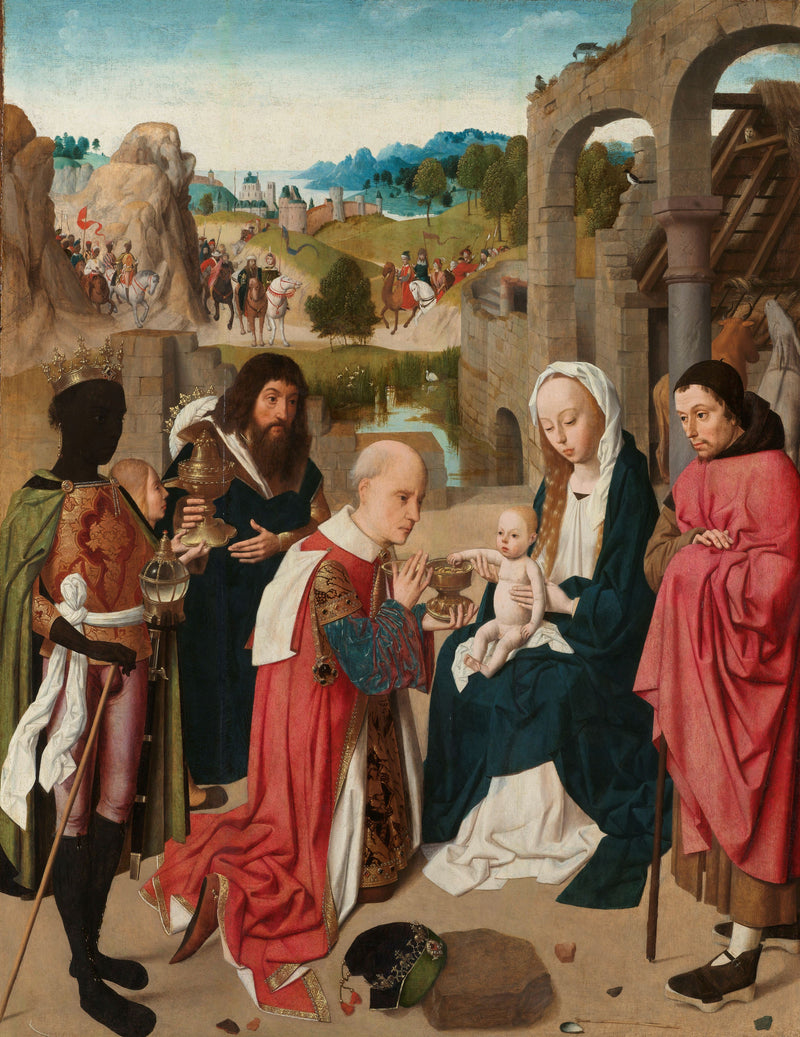 La Adoración de los Reyes Magos - Geertgen tot Sint Jans