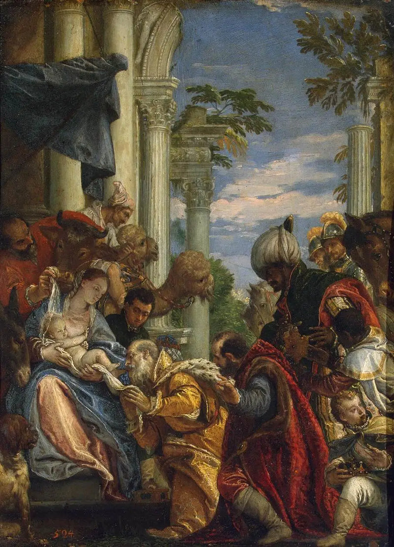 La adoración de los Reyes Magos - Paul Véronèse