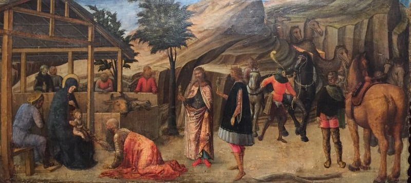 La adoración de los Reyes Magos - Iacopo Bellini