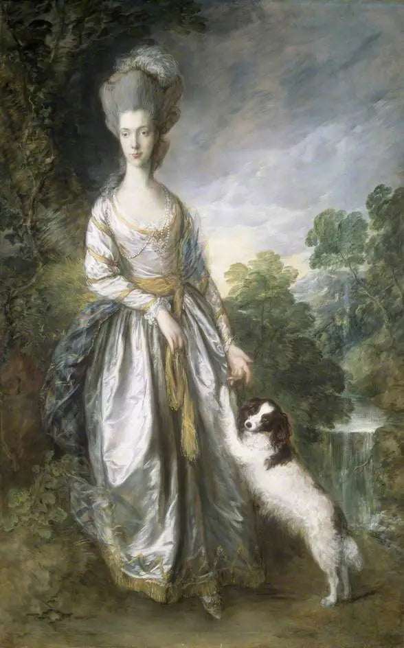 Lady Brisco (fallecida en 1822) - Thomas Gainsborough