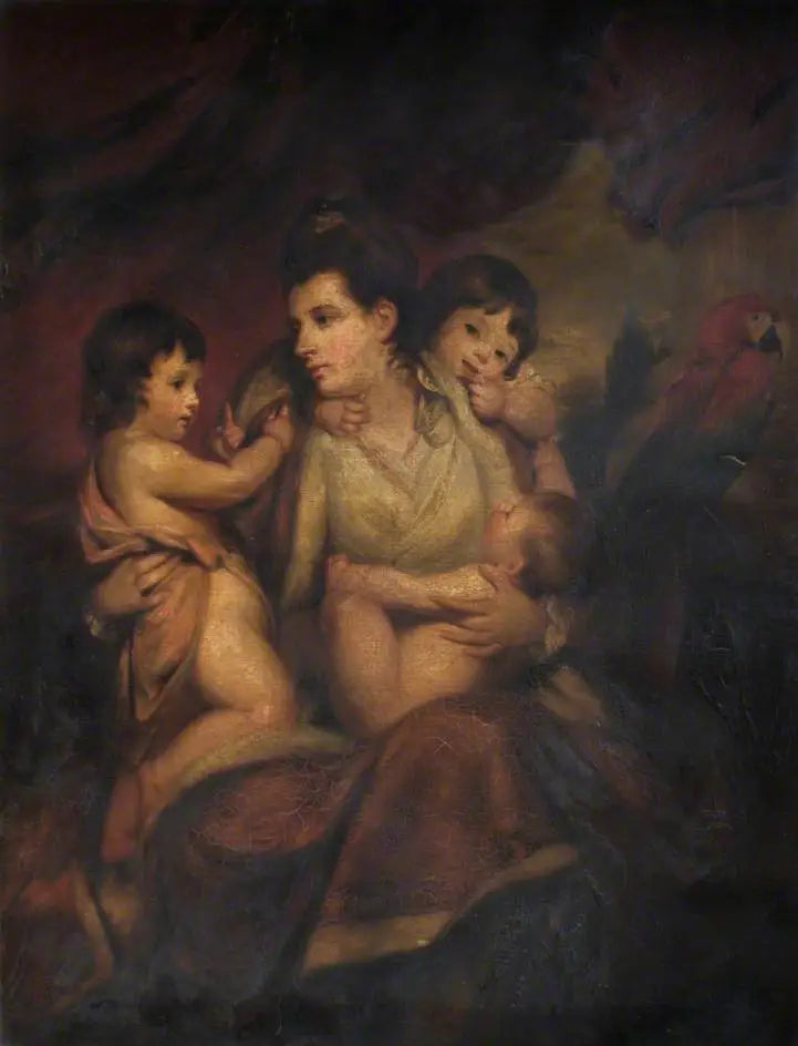 Lady Cockburn y sus hijos - Joshua Reynolds
