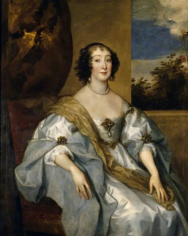 Lady Dorothy Percy, condesa de Leicester (1598-1659) - Antoine van Dyck