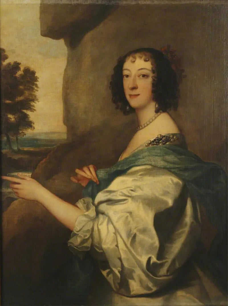 Lady Elizabeth Clifford, condesa de Burlington (1621 – 1698) - Antoine van Dyck