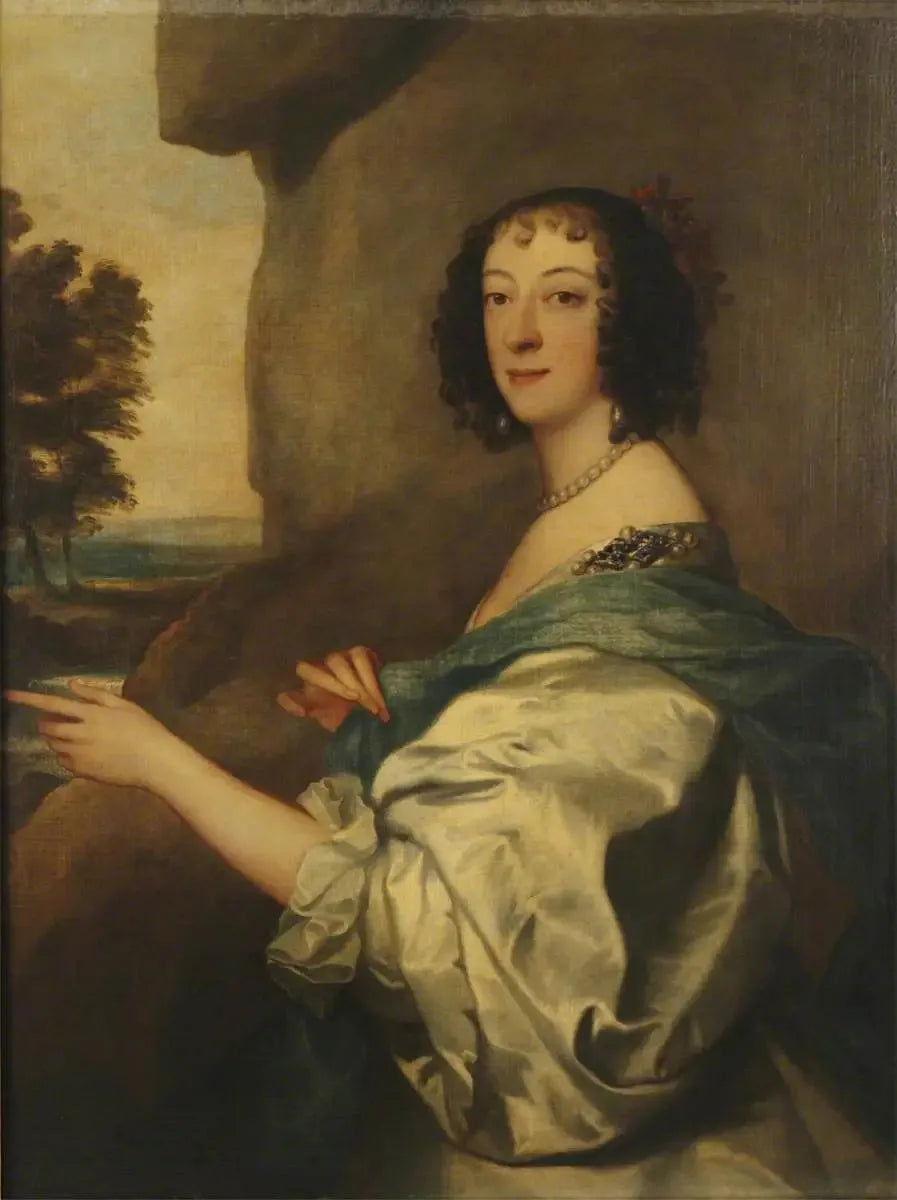 Lady Elizabeth Clifford, condesa de Burlington (1621 – 1698) - Antoine van Dyck