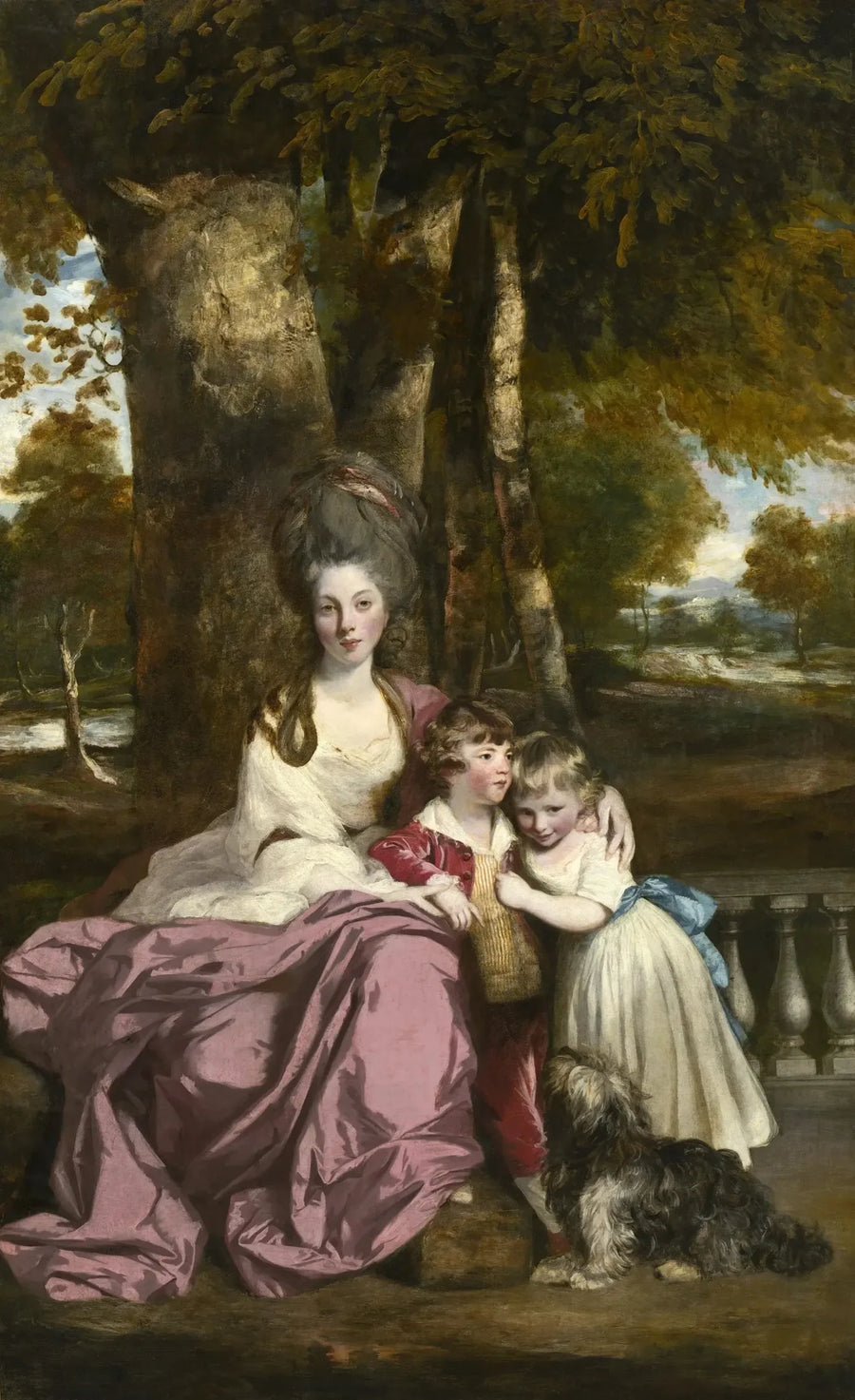 Lady Elizabeth Delmé y sus hijos - Joshua Reynolds