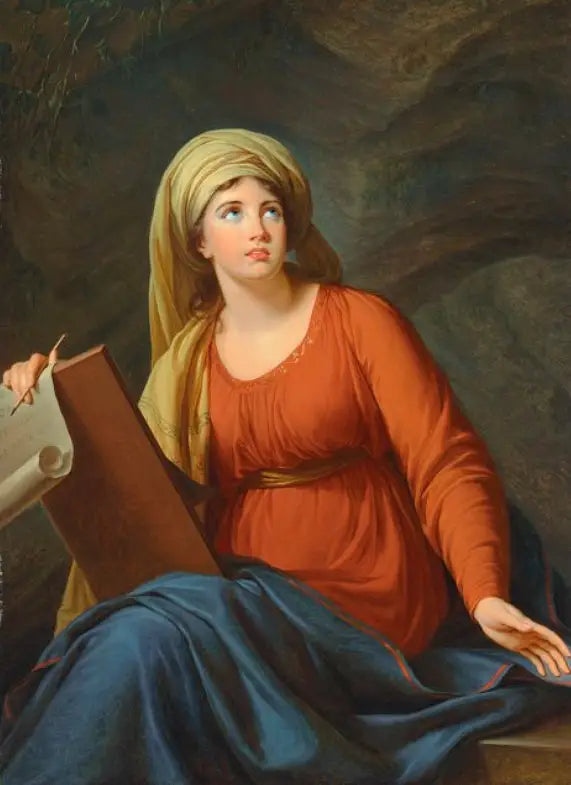 Lady Hamilton en sibila - Élisabeth Vigée Le Brun