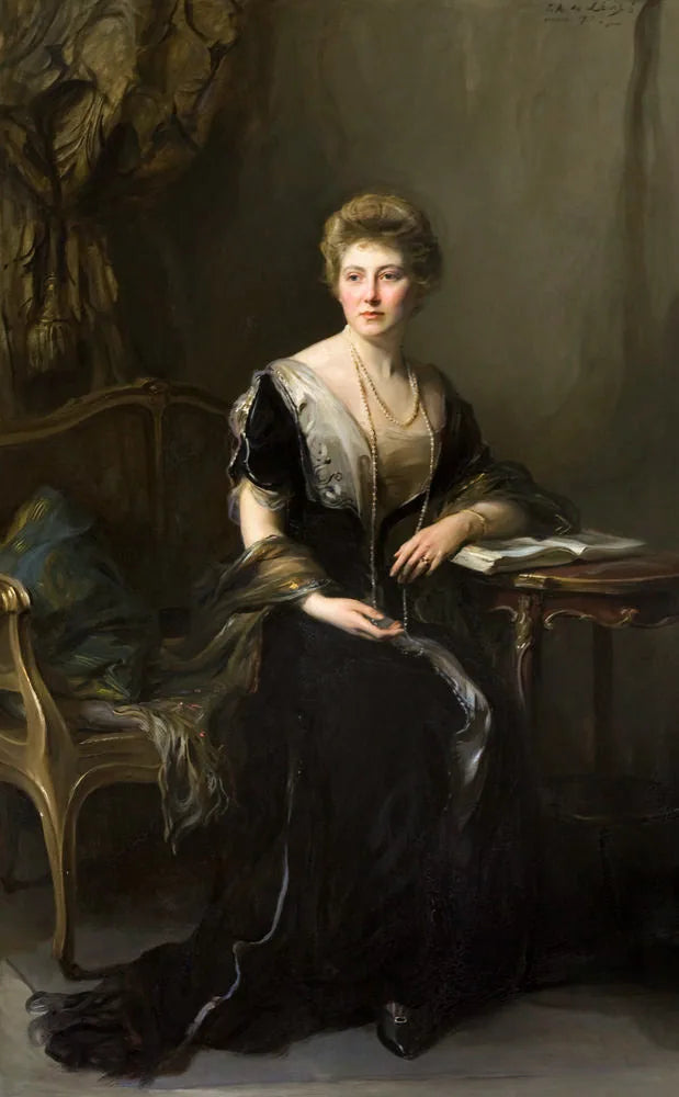 Lady Marie Louise Hamilton, hija de Guillermo, décimo duque de Hamilton - Felipe de Laoszlo