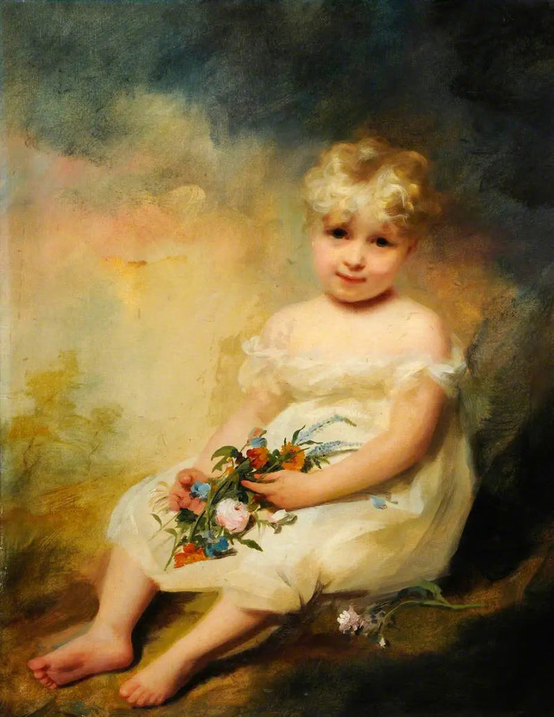 Lady Mary Lyon, hija del conde de Strathmore - Henry Raeburn